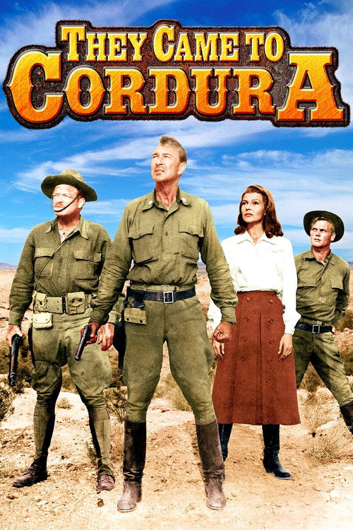 They Came to Cordura (1959) movie poster