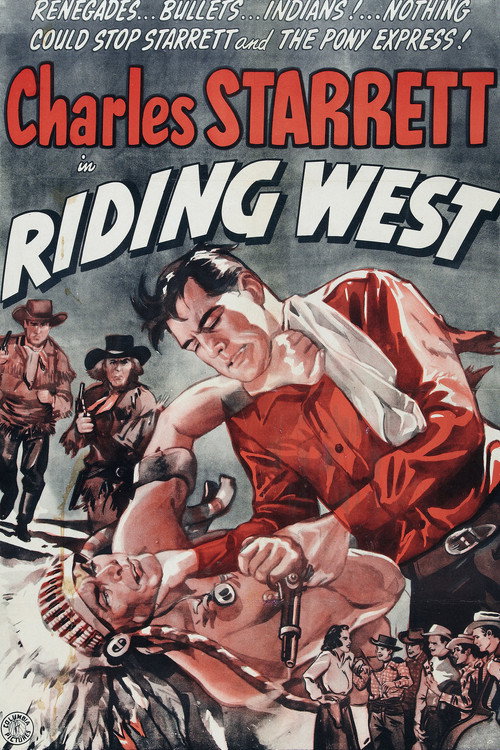 Riding West (1944) movie poster
