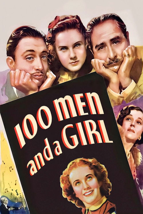 One Hundred Men and a Girl (1937) movie poster