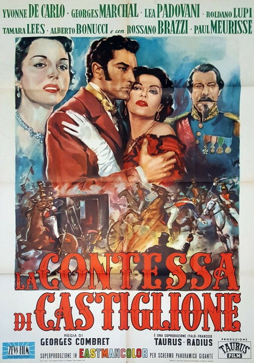 The Contessa's Secret (1954) movie poster