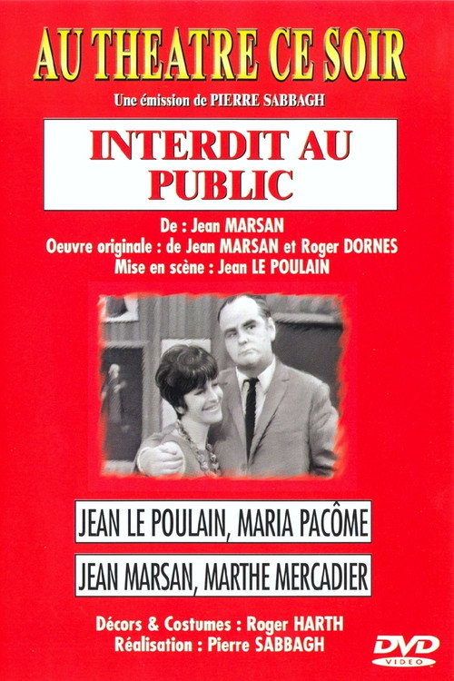 Interdit au public (1966) movie poster