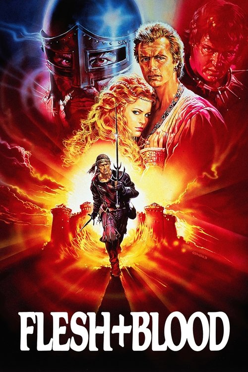 Flesh + Blood (1985) movie poster