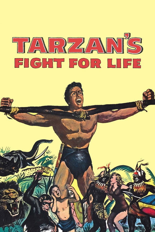 Tarzan's Fight for Life (1958) movie poster