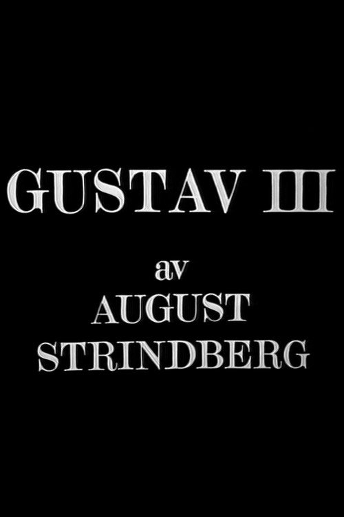 Gustav III (1974) movie poster