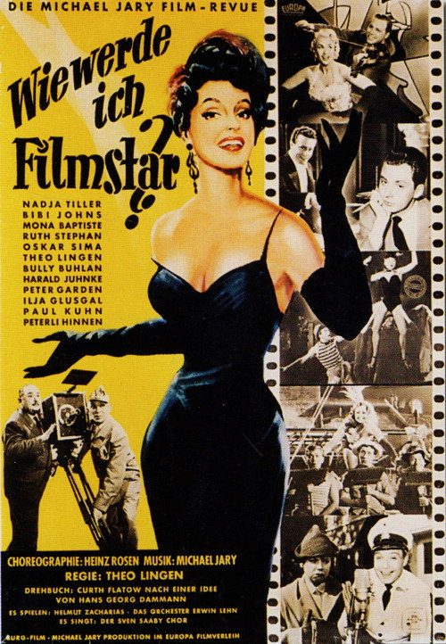 Wie werde ich Filmstar (1955) movie poster