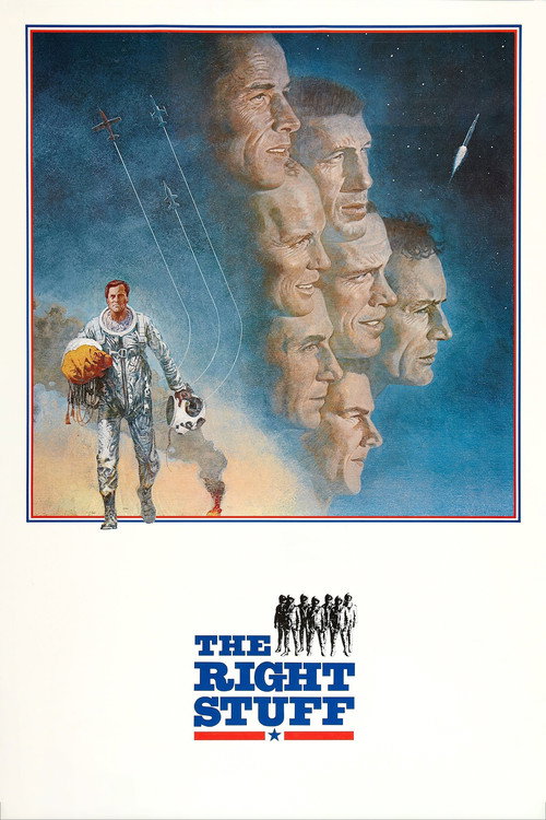 The Right Stuff (1983) movie poster