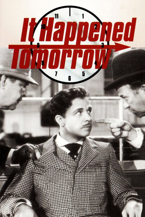 It Happened Tomorrow (1944) movie poster