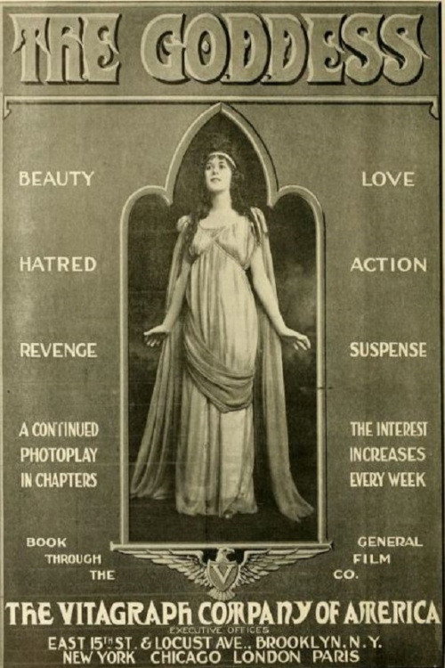 The Goddess (1915) movie poster