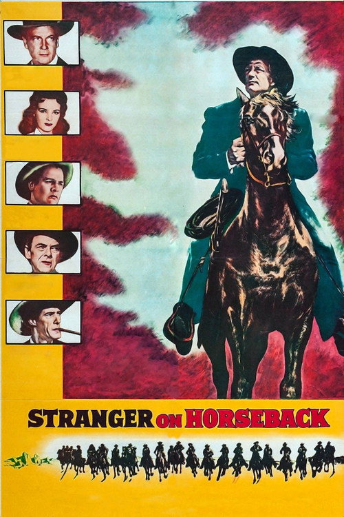 Stranger on Horseback (1955) movie poster