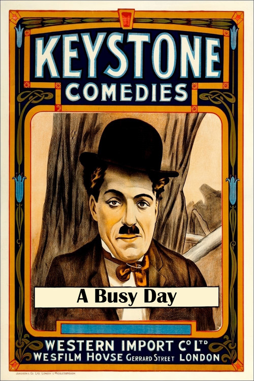 A Busy Day (1914) movie poster