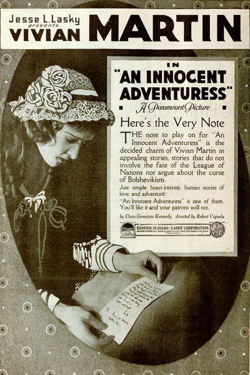 An Innocent Adventuress (1919) movie poster