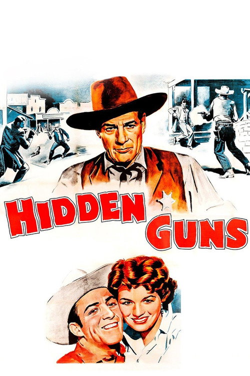 Hidden Guns (1956) movie poster