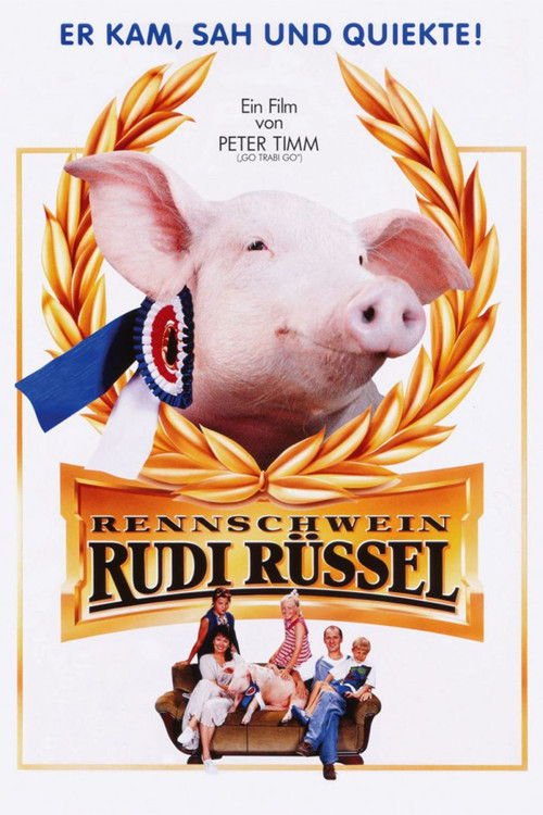 Rudy, the Racing Pig (1995) movie poster