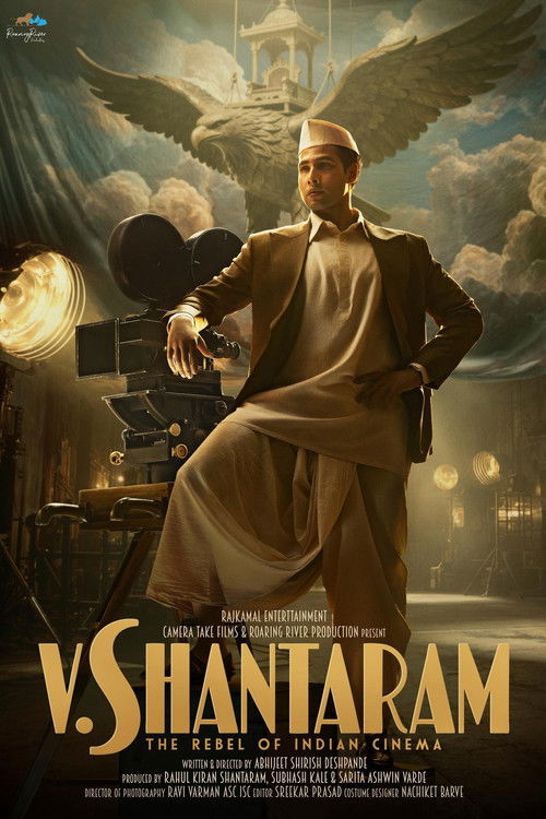 V. Shantaram (2026) movie poster