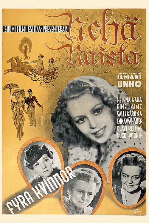Neljä naista (1942) movie poster