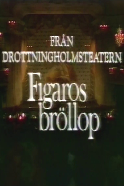 Figaros bröllop (1982) movie poster