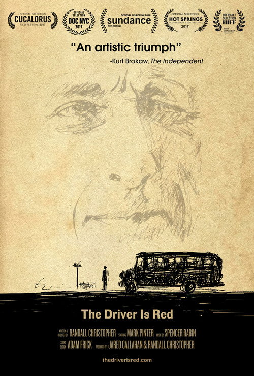 The Driver Is Red (2017) movie poster
