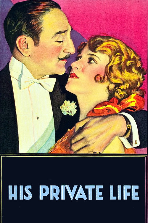 His Private Life (1928) movie poster