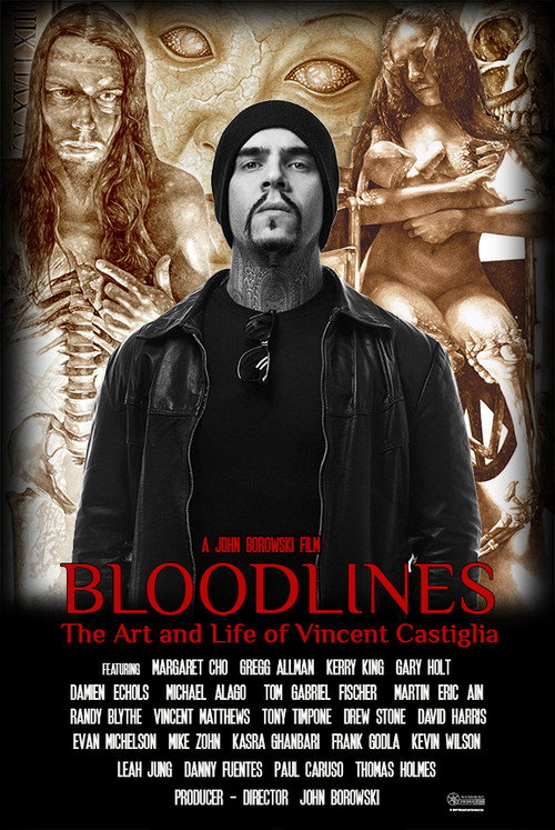 Bloodlines: The Art and Life of Vincent Castiglia (2018) movie poster
