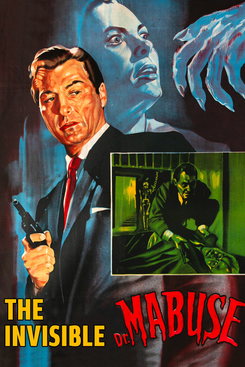 The Invisible Dr. Mabuse (1962) movie poster