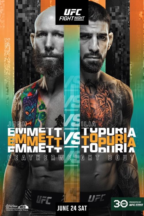 UFC on ABC 5: Emmett vs. Topuria (2023) movie poster
