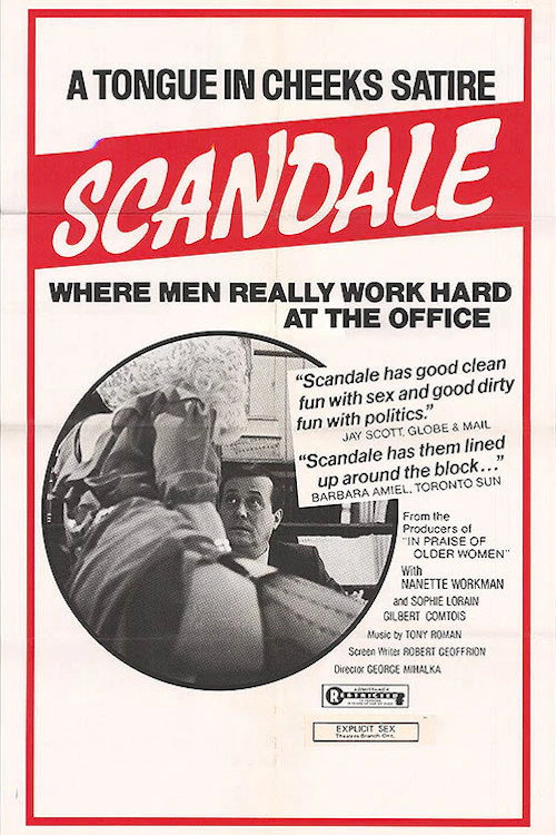 Scandale (1982) movie poster