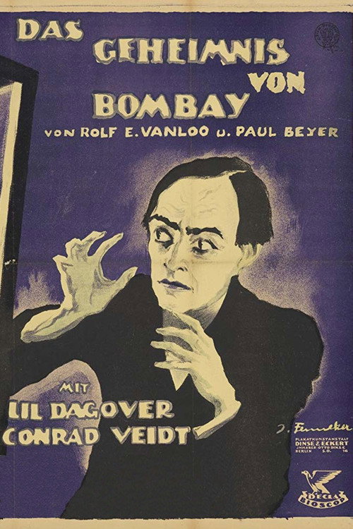 Das Geheimnis von Bombay (1921) movie poster