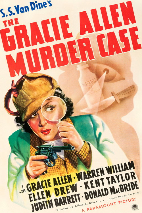 The Gracie Allen Murder Case (1939) movie poster