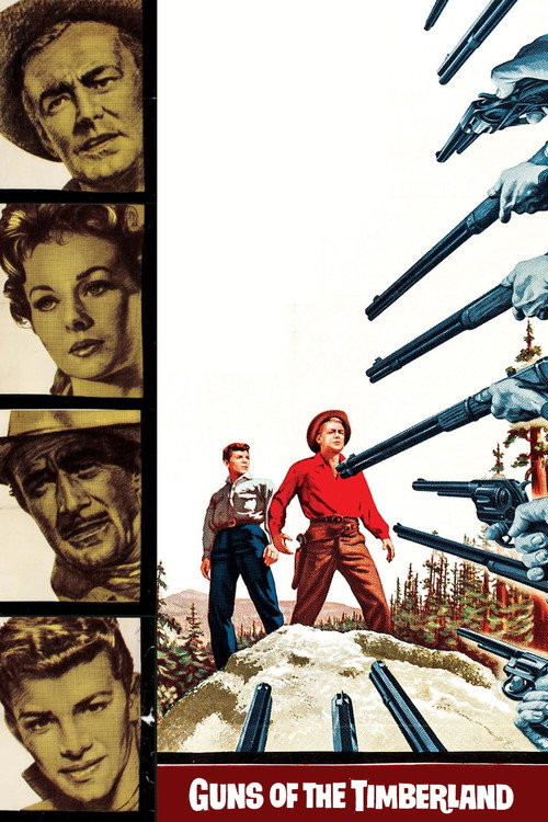 Guns of the Timberland (1960) movie poster