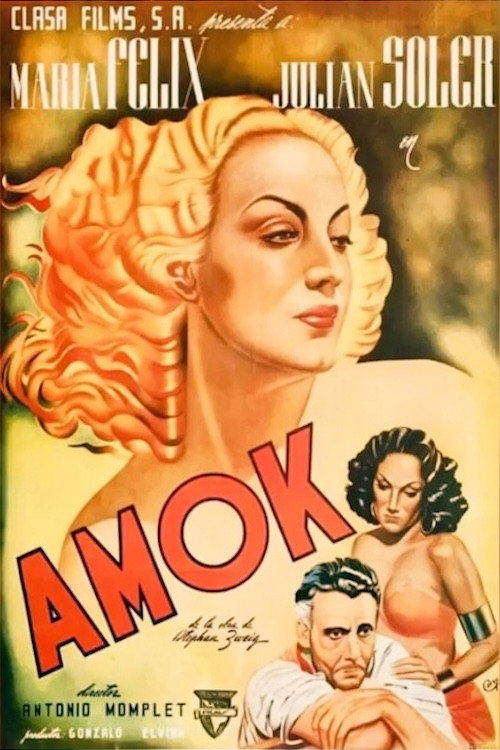 Amok (1944) movie poster