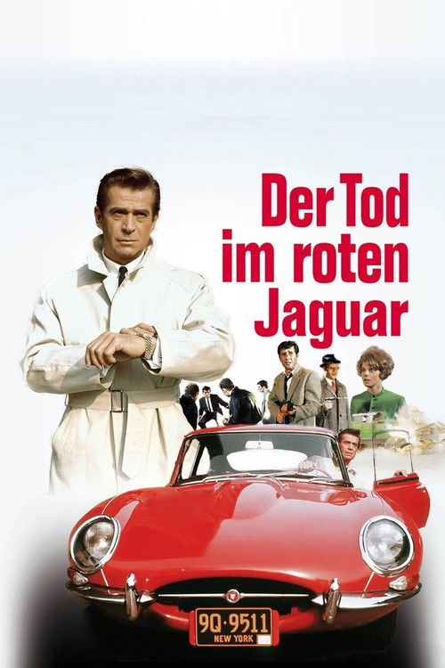 Jerry Cotton: Death in the Red Jaguar (1968) movie poster