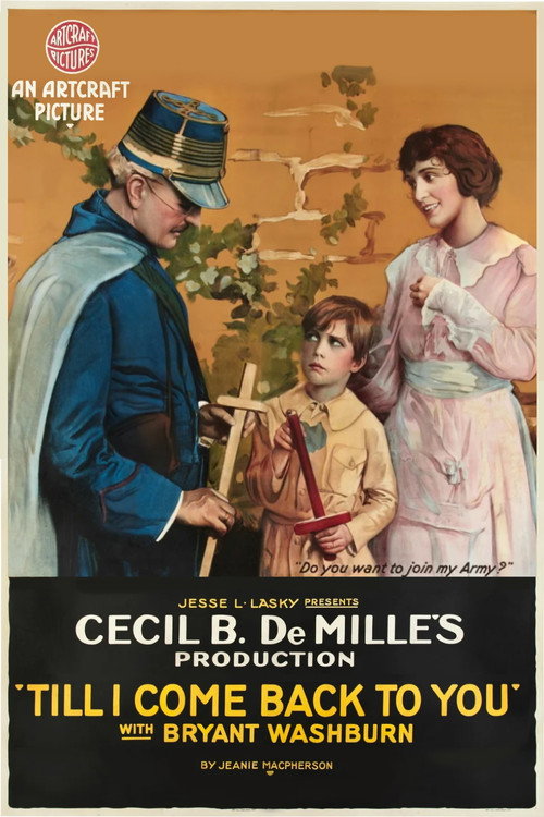 Till I Come Back to You (1918) movie poster