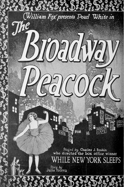The Broadway Peacock (1922) movie poster