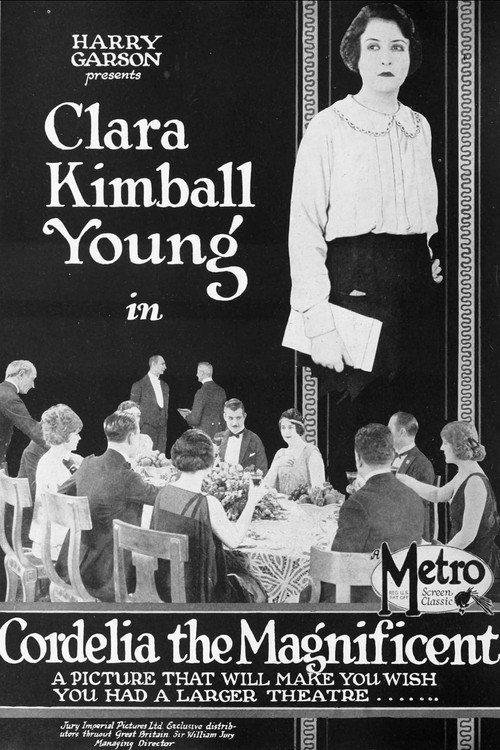 Cordelia the Magnificent (1923) movie poster