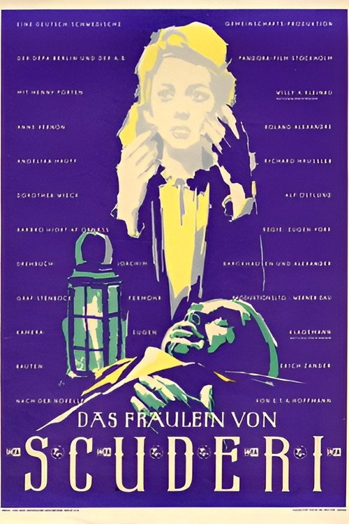 The Lady of Scuderi (1955) movie poster