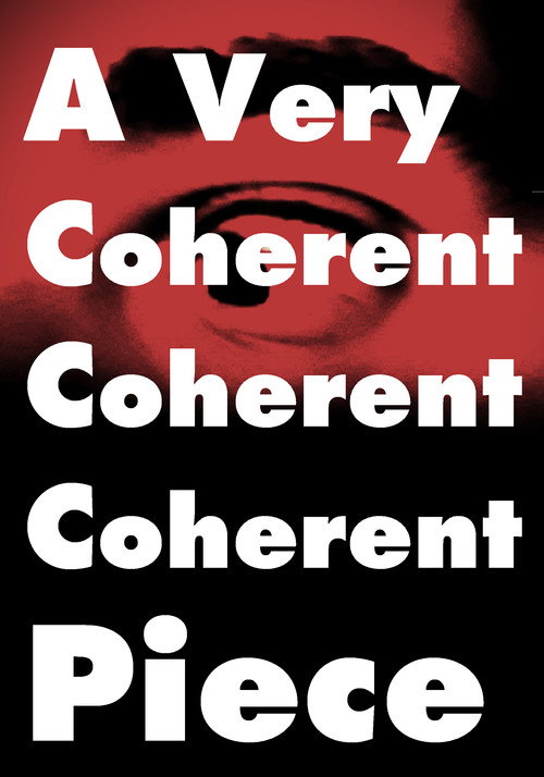 A Very Coherent Piece (2022) movie poster