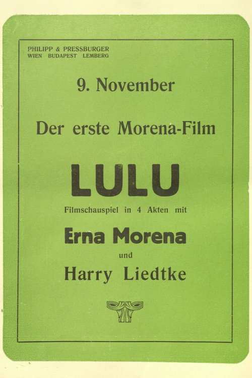 Lulu (1917) movie poster