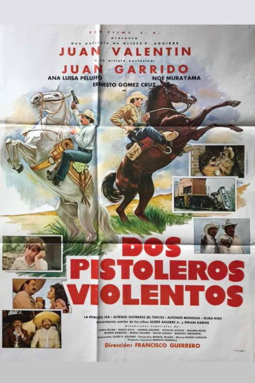 Dos pistoleros violentos (1985) movie poster