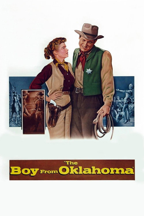 The Boy from Oklahoma (1954) movie poster