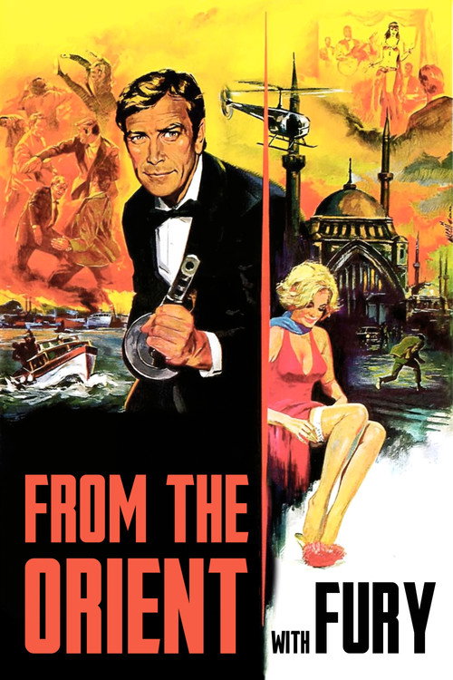 From the Orient with Fury (1965) movie poster