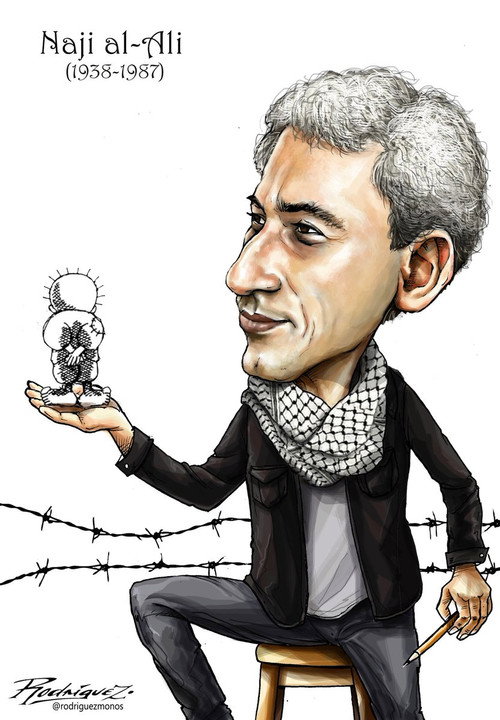 Naji Al-Ali, An Artist With Vision (1994) movie poster