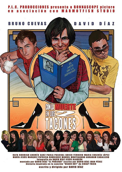 Con la muerte en los 2 tacones (2009) movie poster