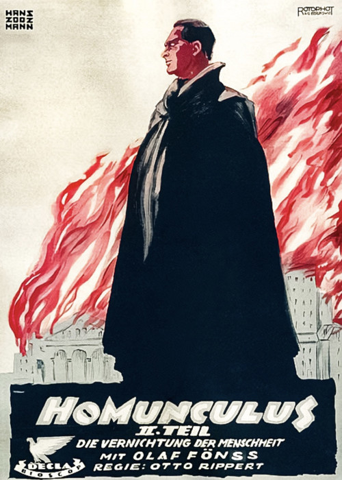 The Destruction of Mankind (1917) movie poster