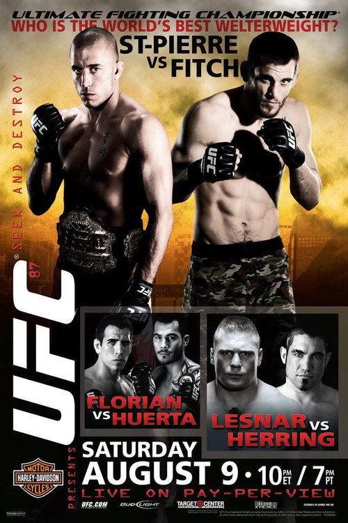 UFC 87: Seek and Destroy (2008) movie poster