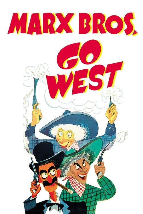 Go West (1940) movie poster