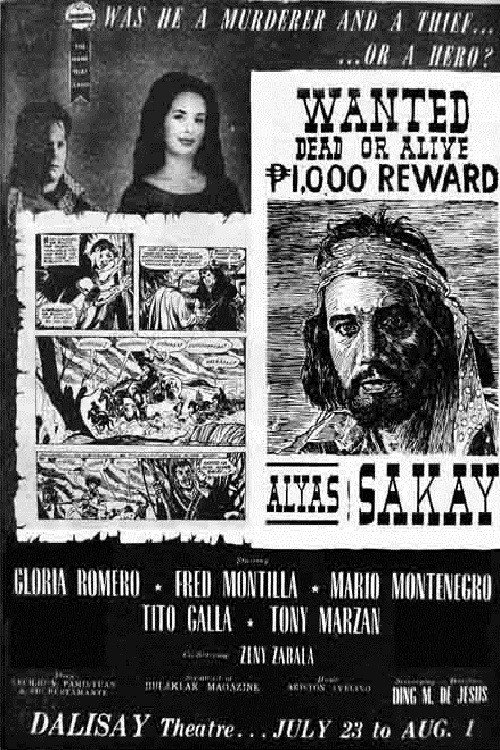 Alyas Sakay (1961) movie poster