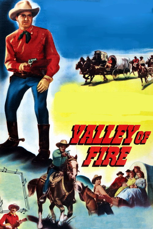 Valley of Fire (1951) movie poster