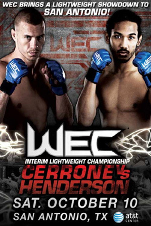 WEC 43: Cerrone vs. Henderson (2009) movie poster