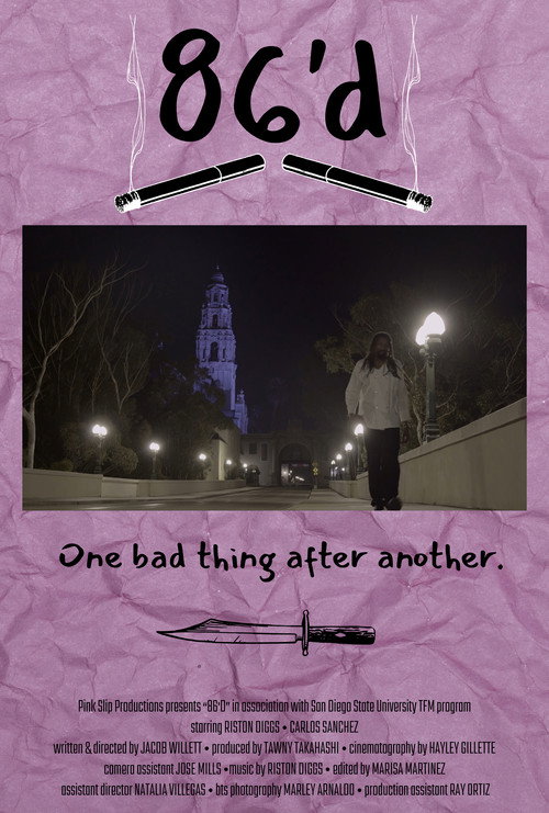 86'd (2025) movie poster