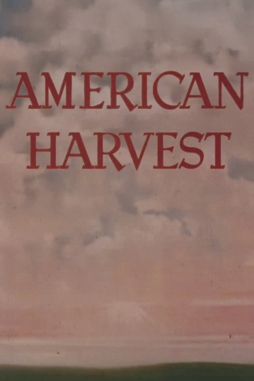 American Harvest (1951) movie poster